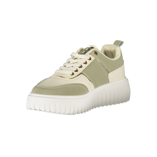 Grüner Polyester Damen Sneaker