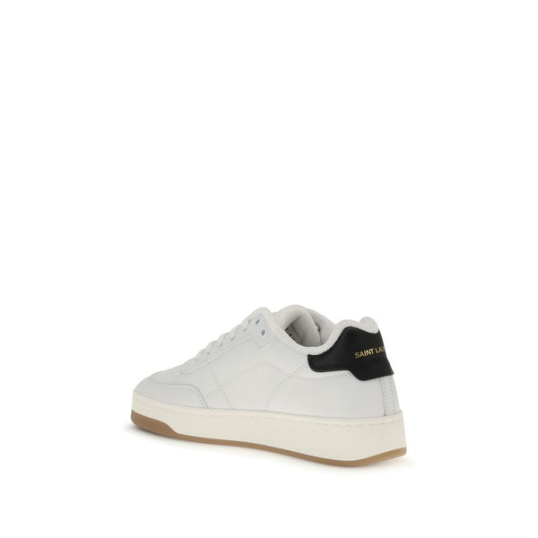 Weiße Kalbshaut Bos Taurus Sneakers mit niedrigem Schaft
