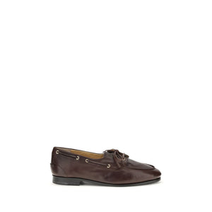 Braune Kalbsleder Bos Taurus Slipper