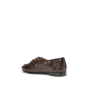 Braune Kalbsleder Bos Taurus Slipper