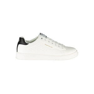 Sneaker aus weißem Polyester