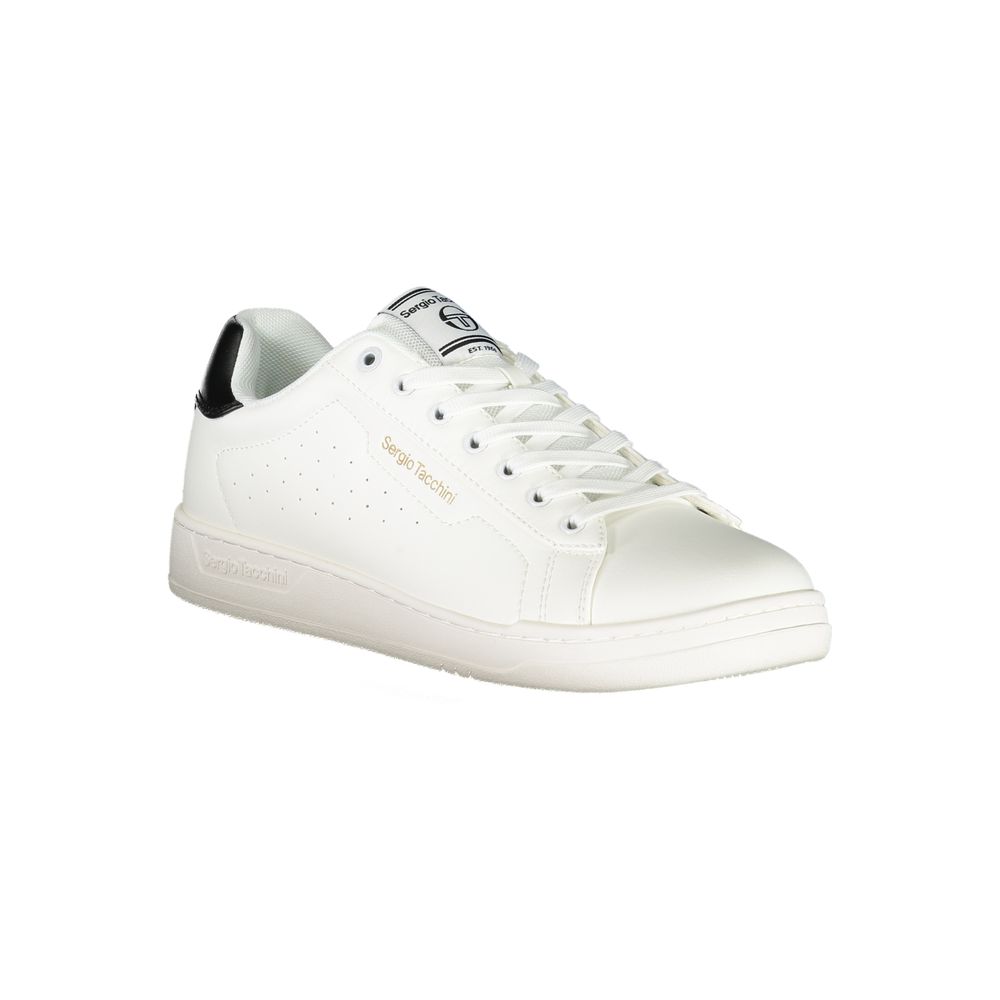 Sneaker aus weißem Polyester