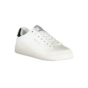 Sneaker aus weißem Polyester
