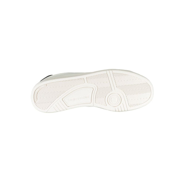 Sneaker aus weißem Polyester