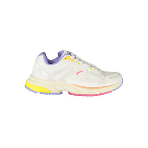 Sneaker aus weißem Polyester
