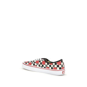 Bunte Baumwoll-Sneaker mit niedrigem Schaft