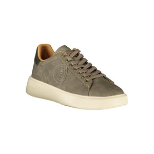 Graue Polyester Herren Sneaker