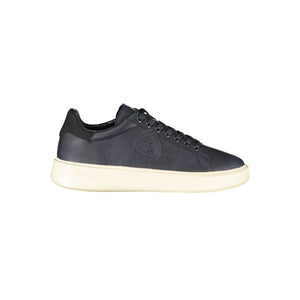 Blauer Polyester Herren Sneaker