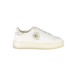 Weißes Leder Damen Sneaker