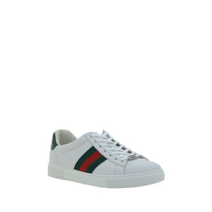 Weiße Kalbshaut Bos Taurus Sneakers mit niedrigem Schaft