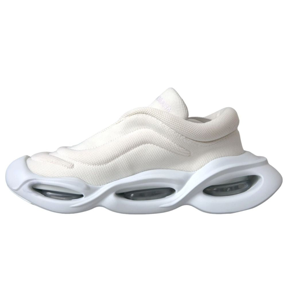Sneaker aus weißem Polyester