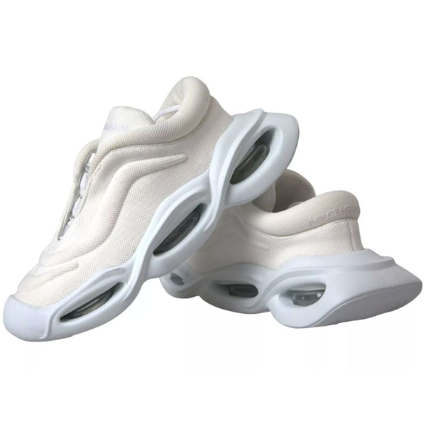 Sneaker aus weißem Polyester