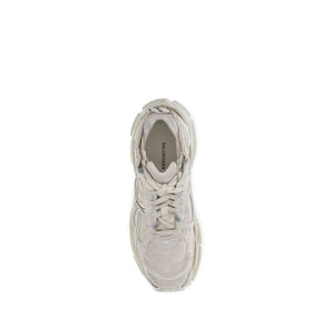 Beige Kalbshautleder Bos Taurus Sportschuhe