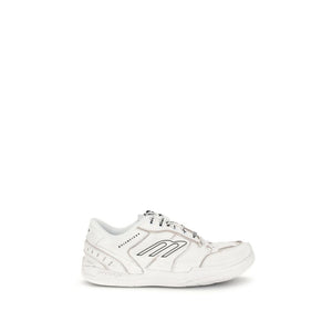Weiße Kalbshaut Bos Taurus Sneaker
