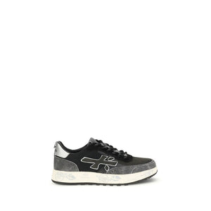 Bunte Sneaker aus Kalbshaut Bos Taurus