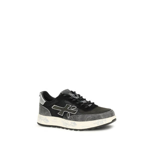 Bunte Sneaker aus Kalbshaut Bos Taurus
