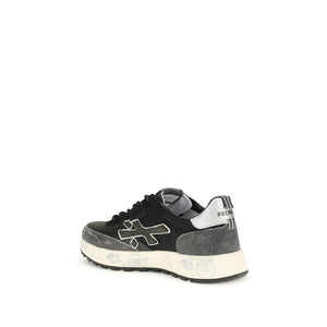 Bunte Sneaker aus Kalbshaut Bos Taurus