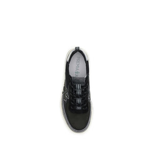 Bunte Sneaker aus Kalbshaut Bos Taurus