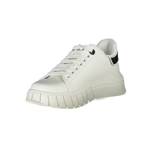 Weißer Polyester-Sneaker