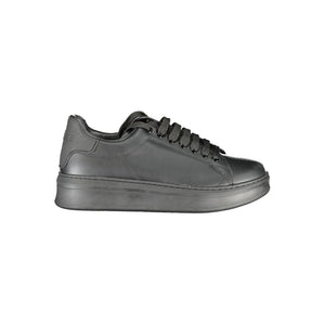 Schwarzer Sneaker aus Polyethylen