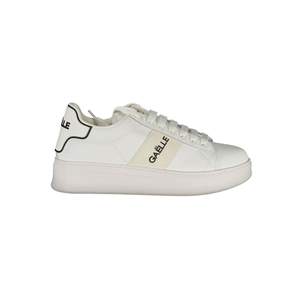 Weißer Sneaker aus Polyethylen