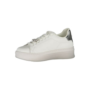 Weißer Sneaker aus Polyethylen