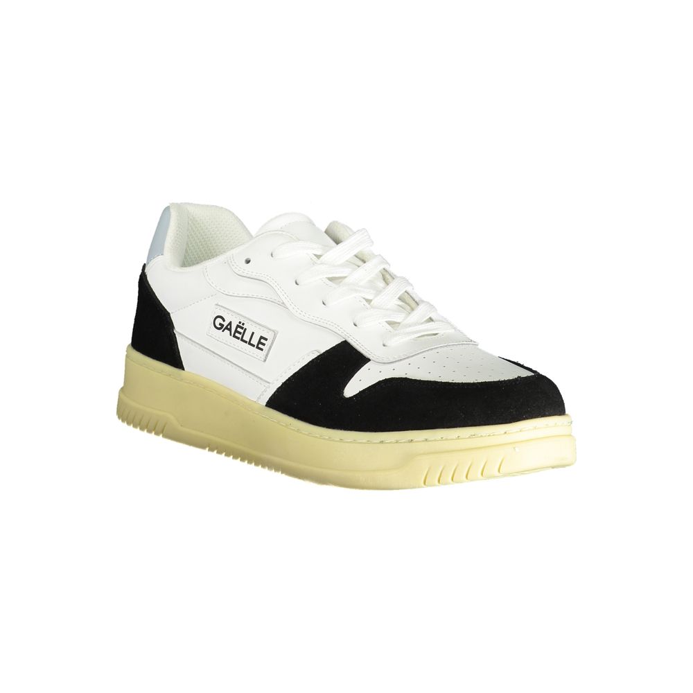 Weißer Polyester-Sneaker