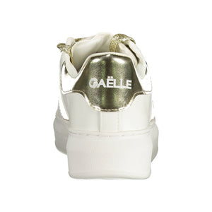 Weißer Polyethylen-Sneaker
