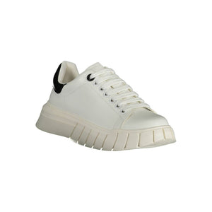 Weißer Sneaker aus Polyester