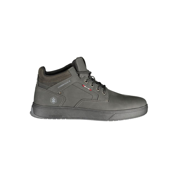 Schwarzer Polyester-Sneaker
