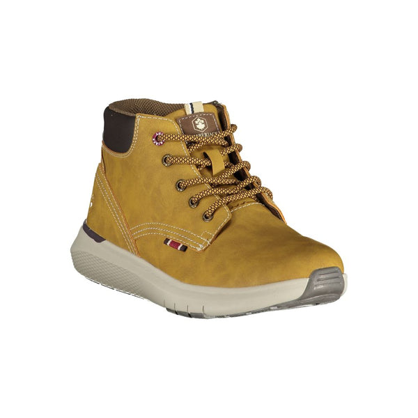 Braune Polyester-Sneaker