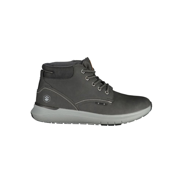 Schwarzer Polyester-Sneaker