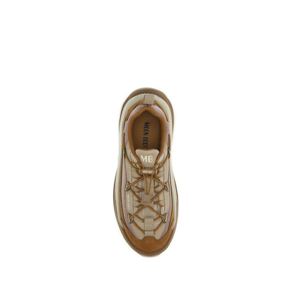 Braune Kalbshaut Bos Taurus Sportschuhe