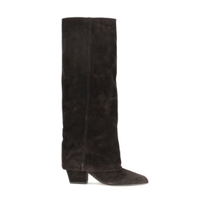 Braune Kalbshaut Bos Taurus Stiefel