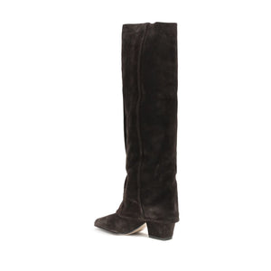 Braune Kalbshaut Bos Taurus Stiefel