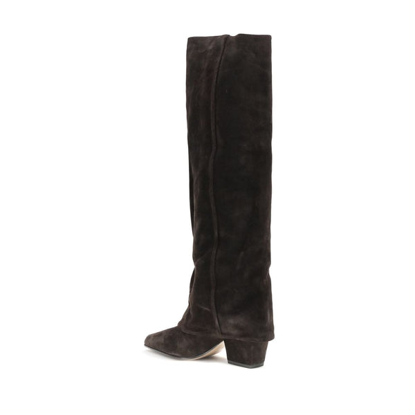 Braune Kalbshaut Bos Taurus Stiefel