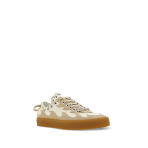 Braune Kalbsleder Bos Taurus Sneakers