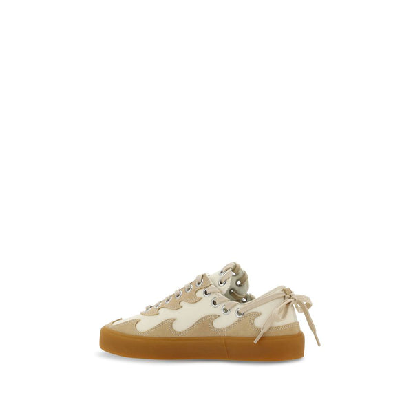 Braune Kalbsleder Bos Taurus Sneakers