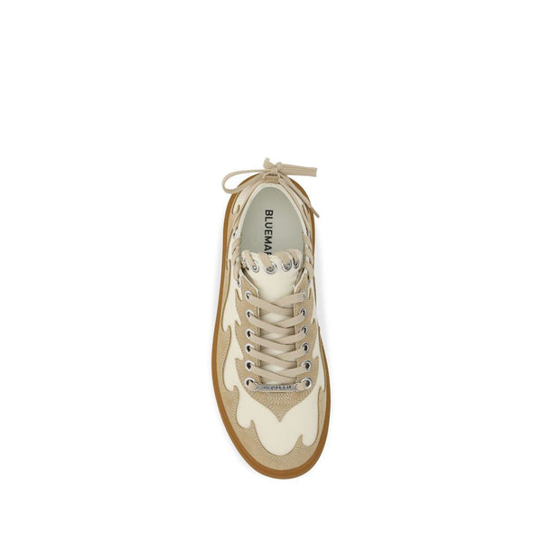 Braune Kalbsleder Bos Taurus Sneakers