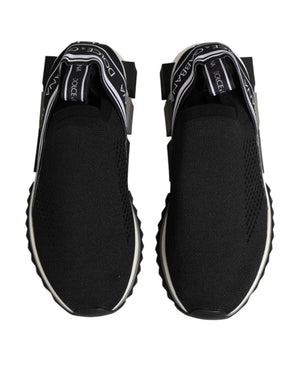 Schwarze Slip-On Sorrento Sneakers