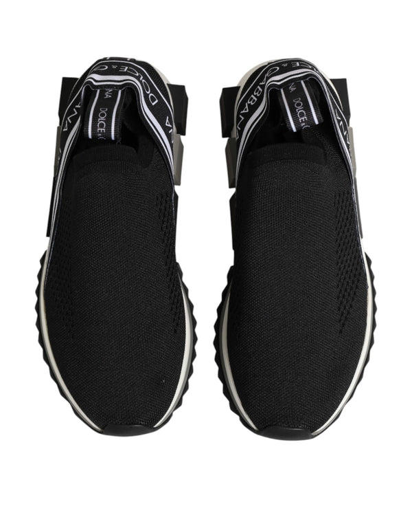 Schwarze Slip-On Sorrento Sneakers