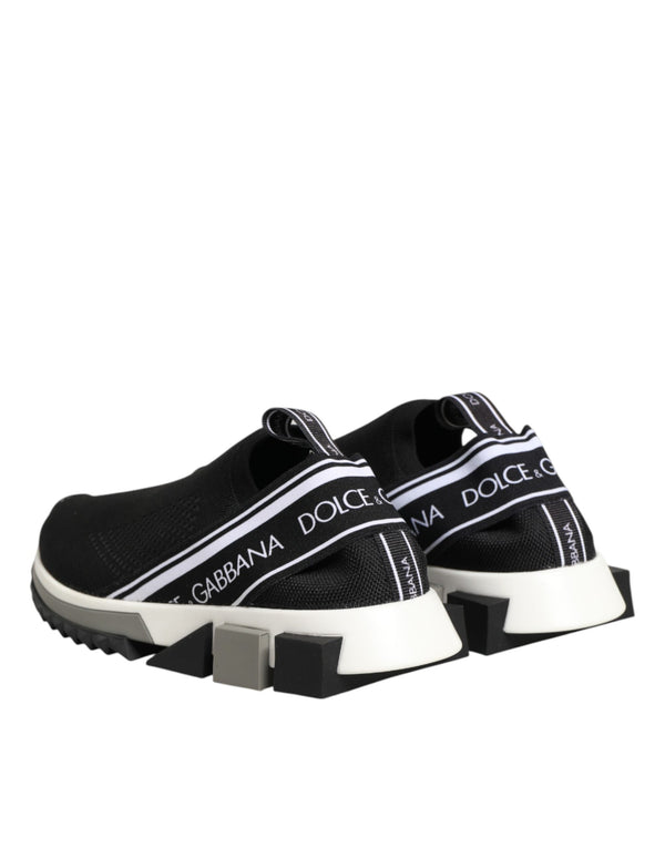 Schwarze Slip-On Sorrento Sneakers