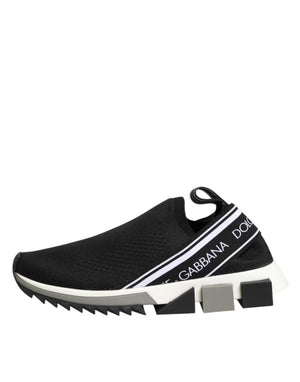 Schwarze Slip-On Sorrento Sneakers