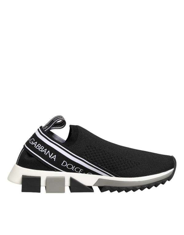 Schwarze Slip-On Sorrento Sneakers