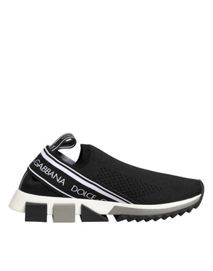 Schwarze Slip-On Sorrento Sneakers