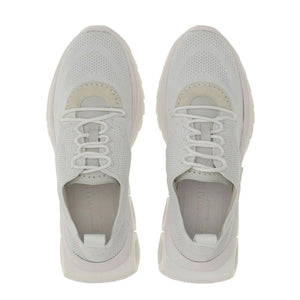 Weiße Nylon-Sportschuhe