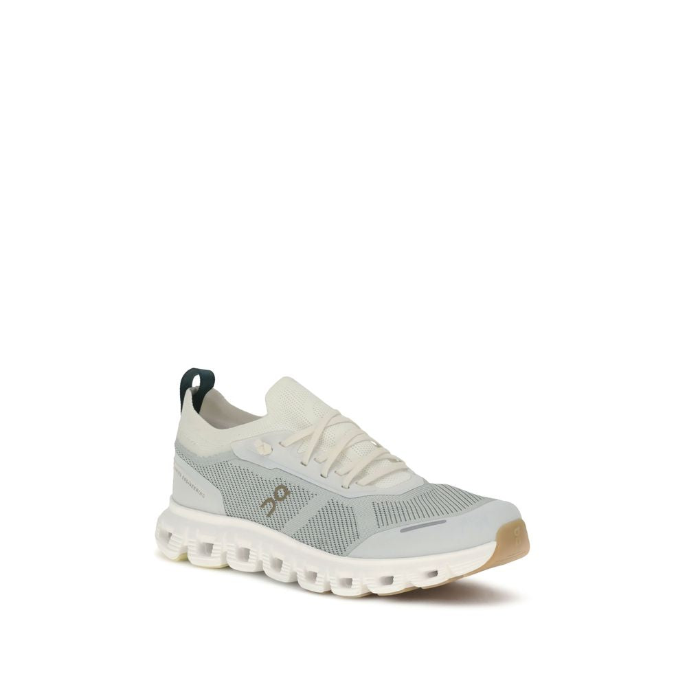 Weiße Polyester-Sportschuhe