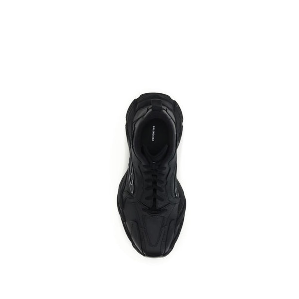 Schwarze Sneaker aus Kalbsleder Bos Taurus