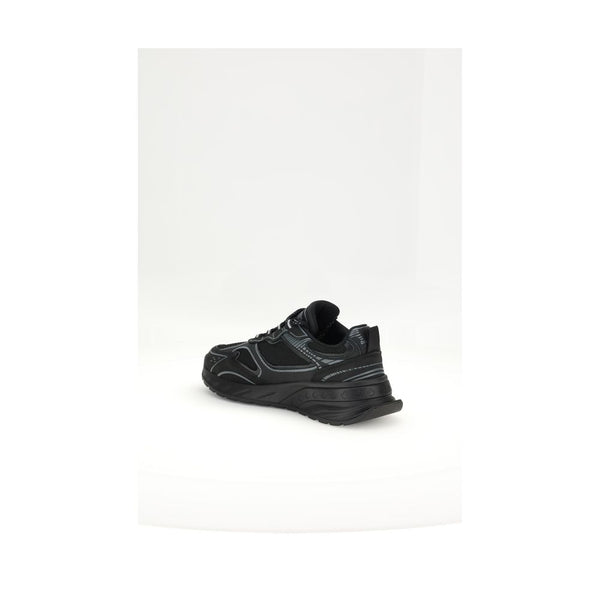 Schwarze Sneaker aus Kalbshaut Bos Taurus