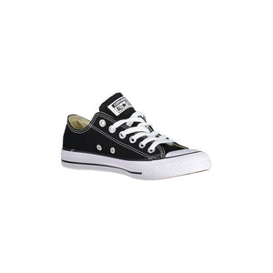 Schwarzer Textil-Sneaker